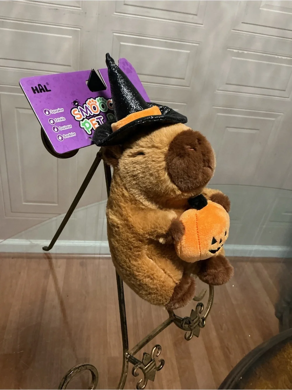 Brand New Halloween Hal Smoochy Very Cute Pet Pals ~ I Giggle Dog Toy. 9.5”